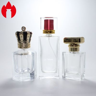 30 ml 50 ml 100 ml Cosmético de Luxo Perfume Garrafa de Vidro