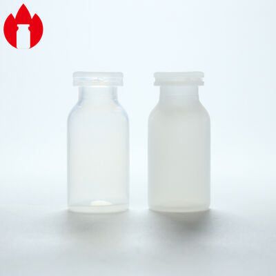 Frasco de vacina de plástico PE ou PP branco ou transparente de 2 ml