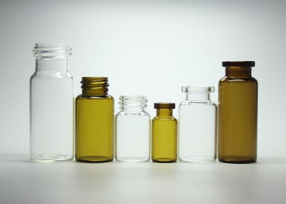 tubo de ensaio de vidro da multi dose de 2ml 3ml 5ml 8ml 10ml 20ml 30ml para o líquido e o pó farmacêuticos