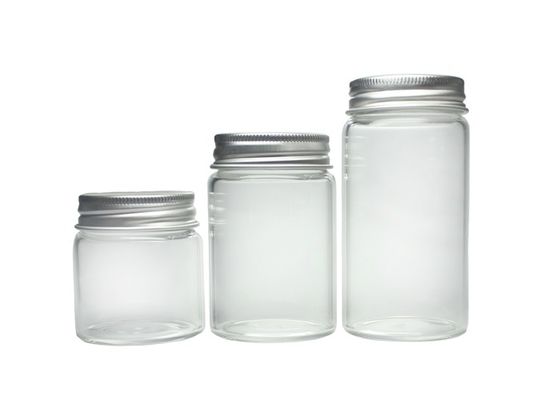 garrafa alta da boca do parafuso do Borosilicate do tubo de ensaio de vidro de 50ml 100ml 200ml