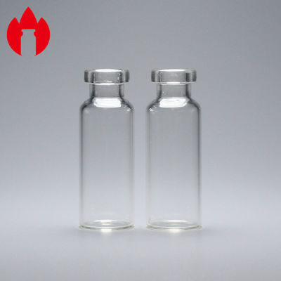 Frasco de vidro tubular de borosilicato 7.0 transparente de 4ml para medicamentos